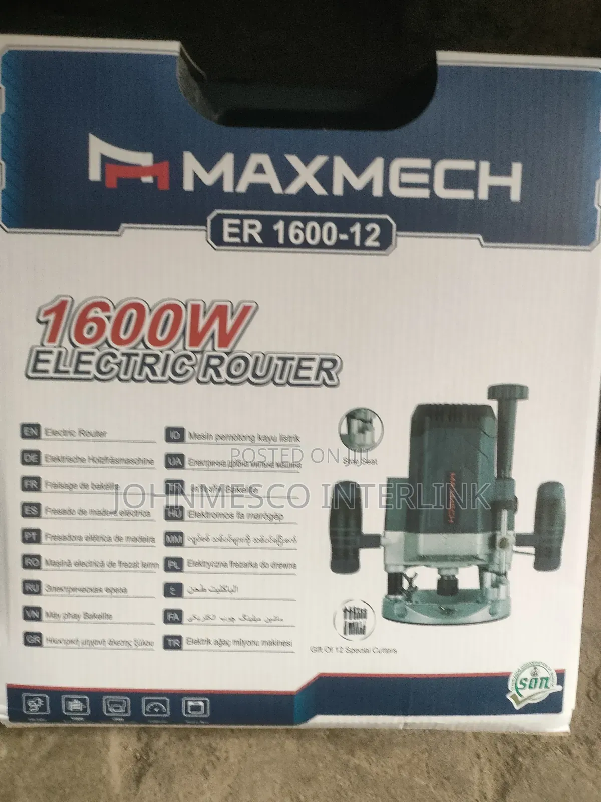 Electric Router Machine