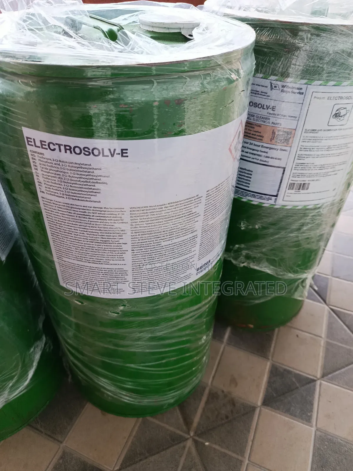 Unitor Electrosolv-E 25l Electrical Degreasing Solvent.