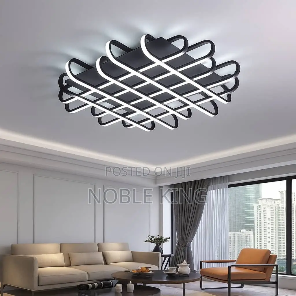 Led Flush Chandelier