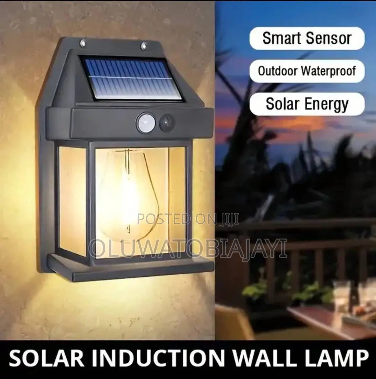 Single Cbk ..Solar Interaction Wall Lamp N9k