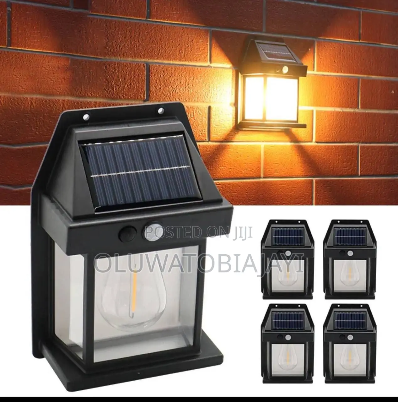 Single Cbk ..Solar Interaction Wall Lamp N9k