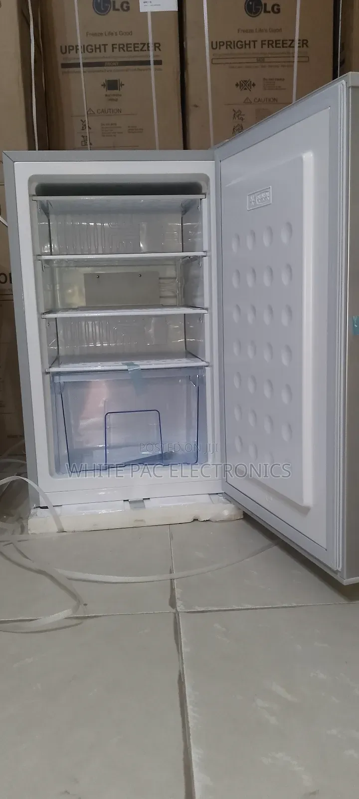 Lg Upright Freezer 3 Steps For Ice Block Maker ( Energy Saving )> 2yrs
