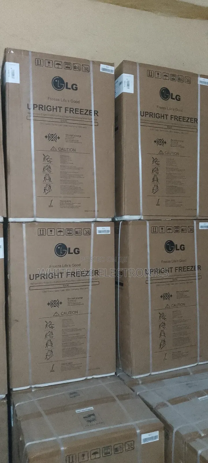 Lg Upright Freezer 3 Steps For Ice Block Maker ( Energy Saving )> 2yrs