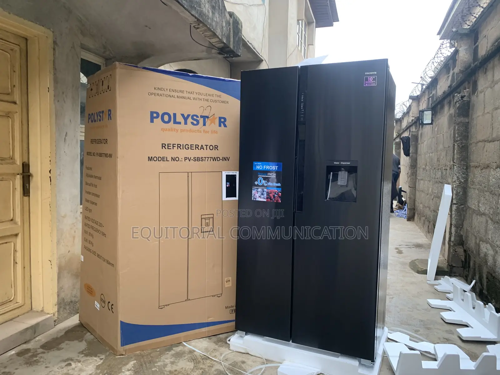 Polystar Pv-Sbs777wd-Inv Energy Efficient Refrigerator - 520l