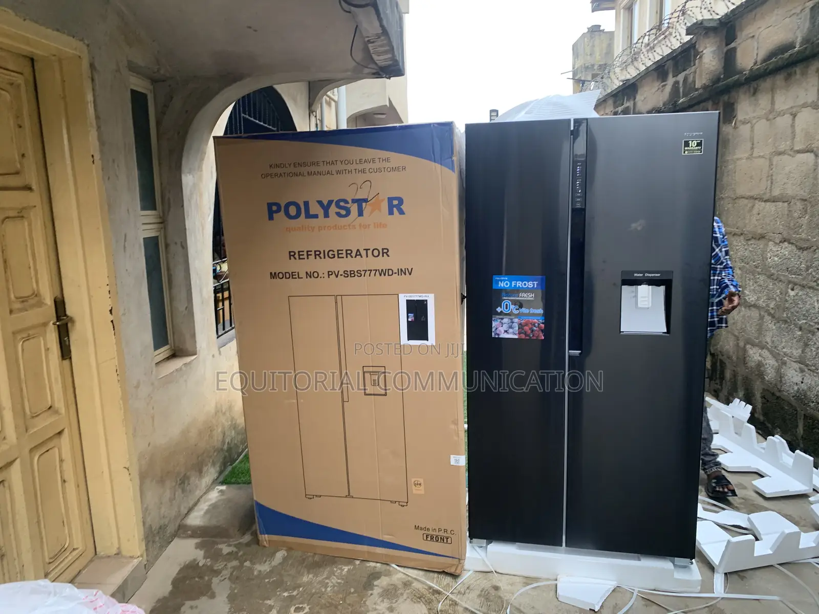 Polystar Pv-Sbs777wd-Inv Energy Efficient Refrigerator - 520l
