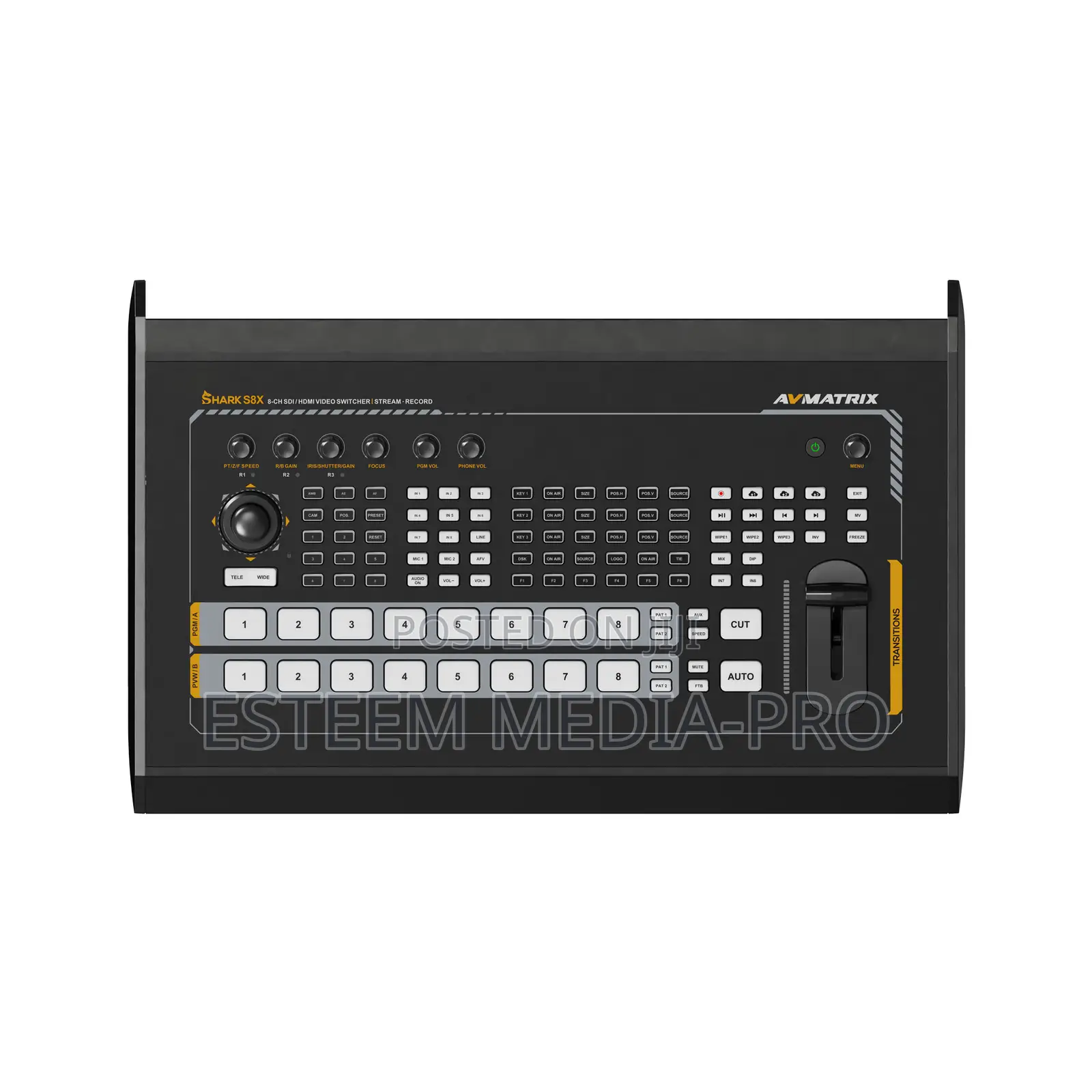Avmatrix Shark S8x – 8ch Sdi/ Hdmi Video Switcher