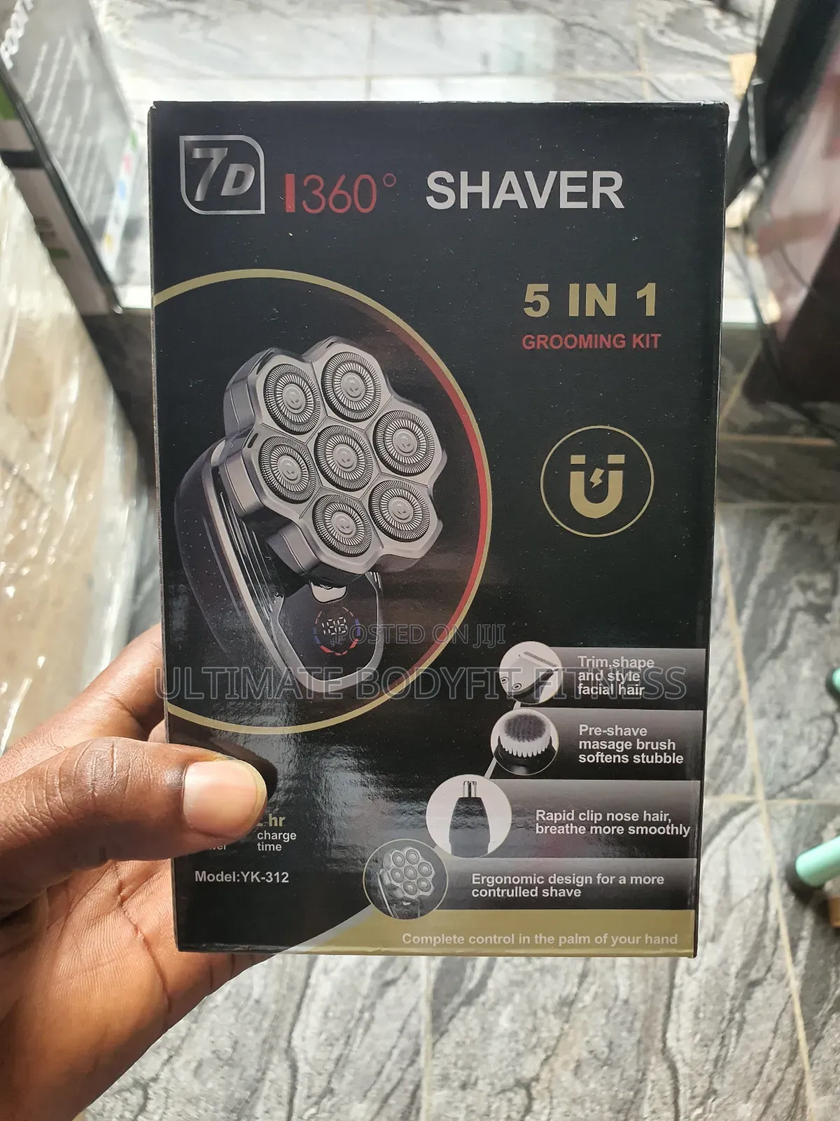 Brand New 7d Yk-312 5in1 Shaver