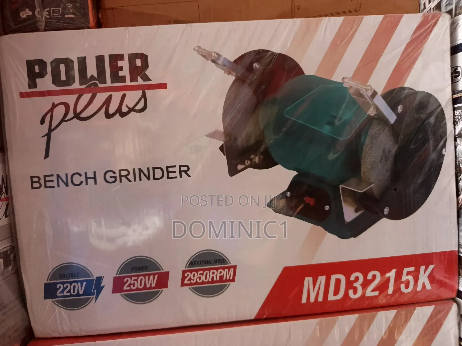 6 Inch Power Plus Bench Grinder 250watt