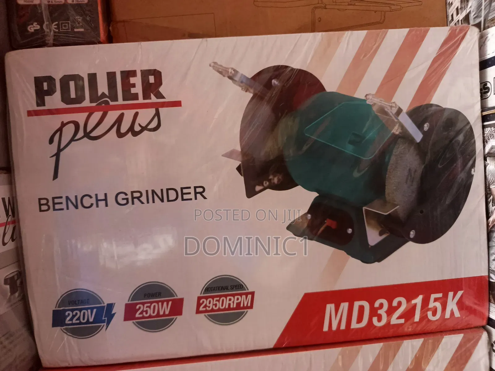 6 Inch Power Plus Bench Grinder 250watt
