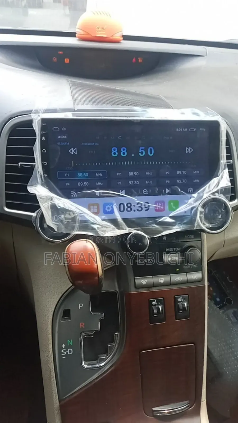 Toyota Venza Double Knob Android Player