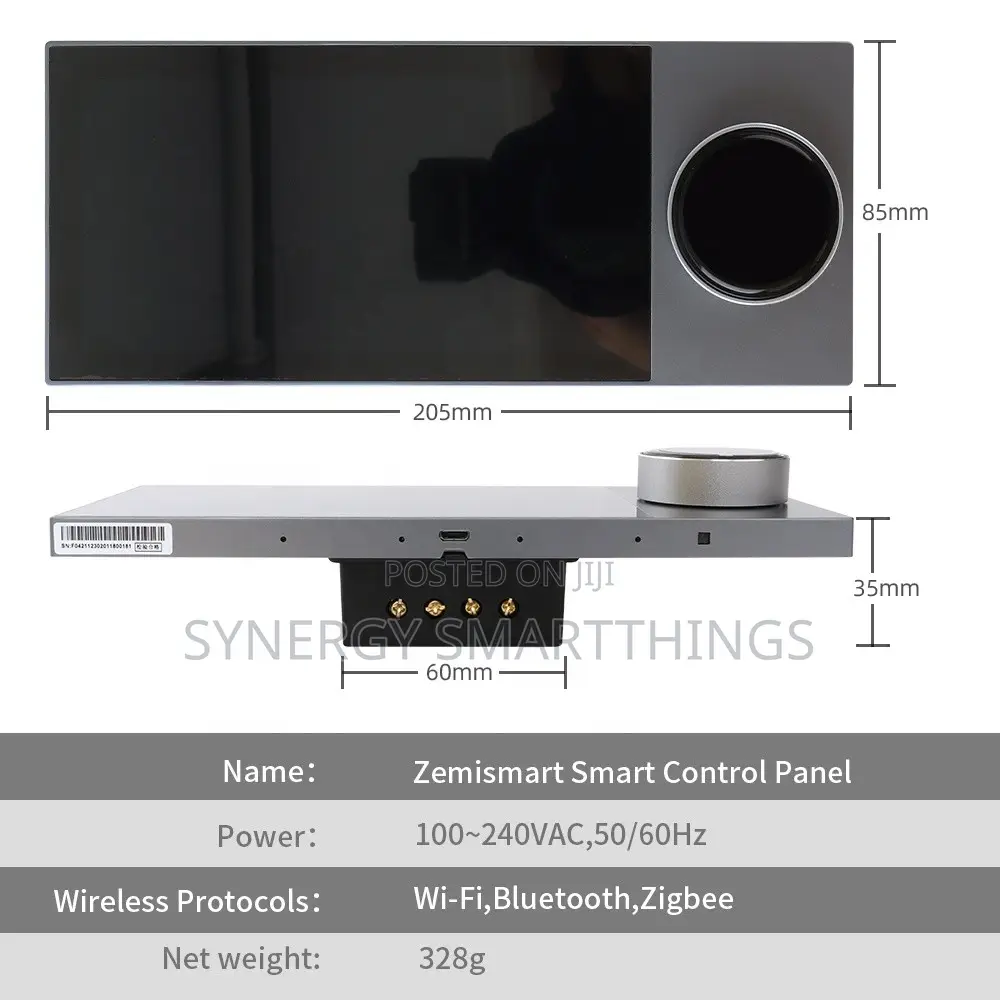 7 Inch Control Panel W/Knob