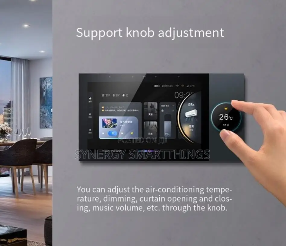 7 Inch Control Panel W/Knob