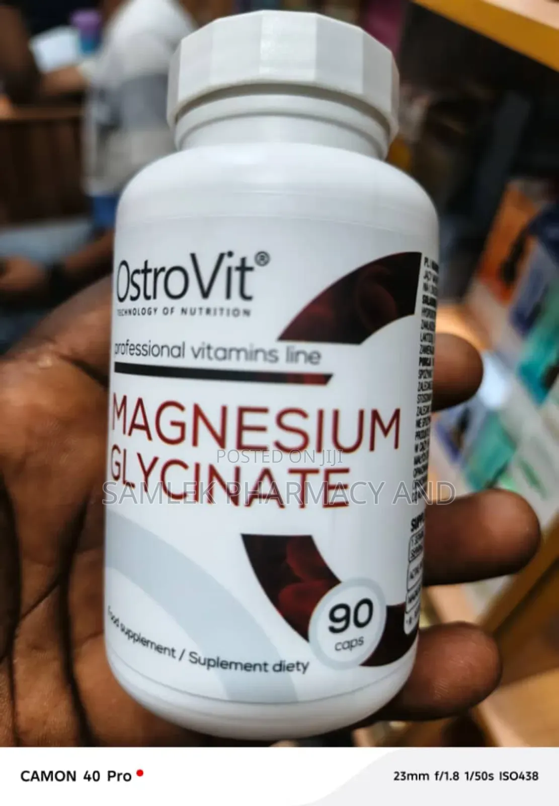 Ostrovit Magnesium Glycinate 400mg- 90caps