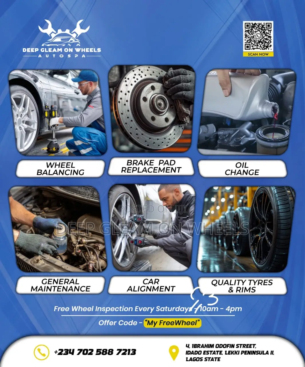 Fully Automated Wheel Service Center