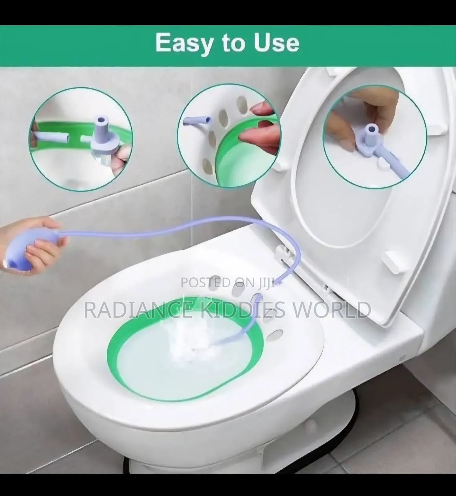 Foldable Sitz Bath Bowl With Pump
