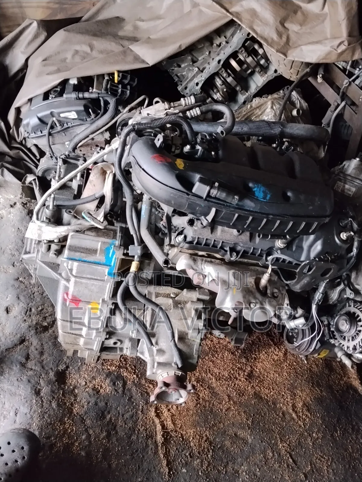 Engine and Gearbox Ford Edge 2013 3.0 Liters