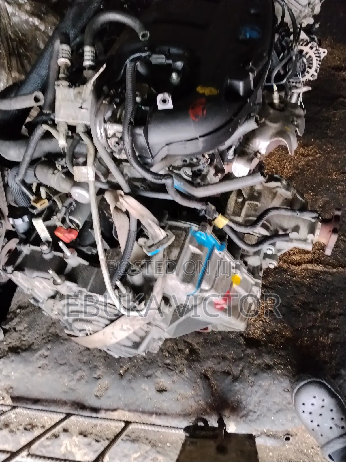 Engine and Gearbox Ford Edge 2013 3.0 Liters