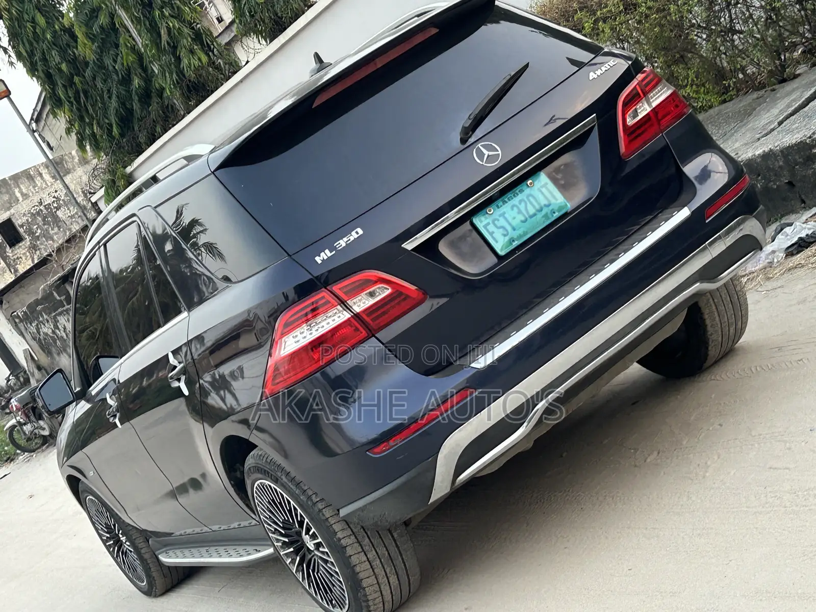 Mercedes-Benz M Class ML 350 4Matic 2012 Blue