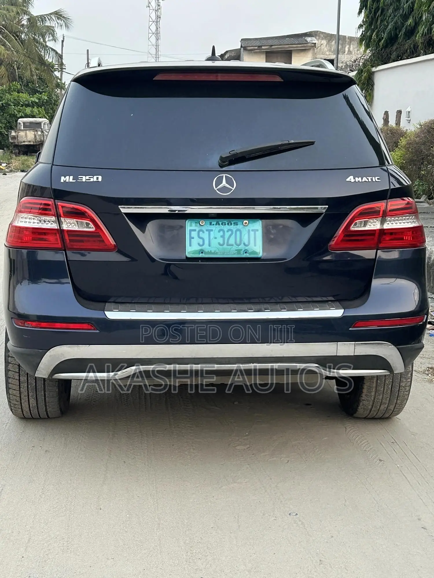 Mercedes-Benz M Class ML 350 4Matic 2012 Blue