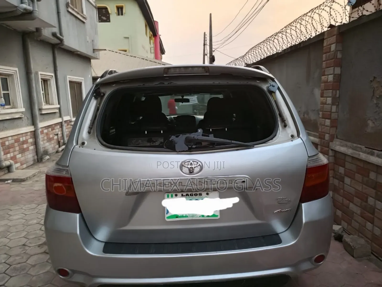 Toyota Highlander 2012 Back Glass Available