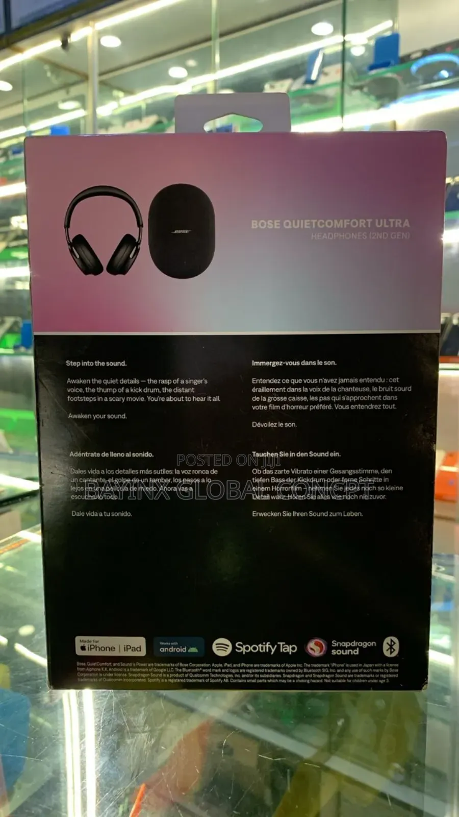 Bose Quietcomfort Ultra Bluetooth Headphones (2nd Gen)
