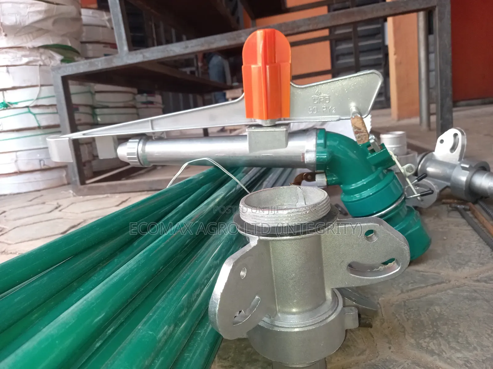 Rain Gun - Sprinkler - 50m Radius Rain Gun With Full Kits