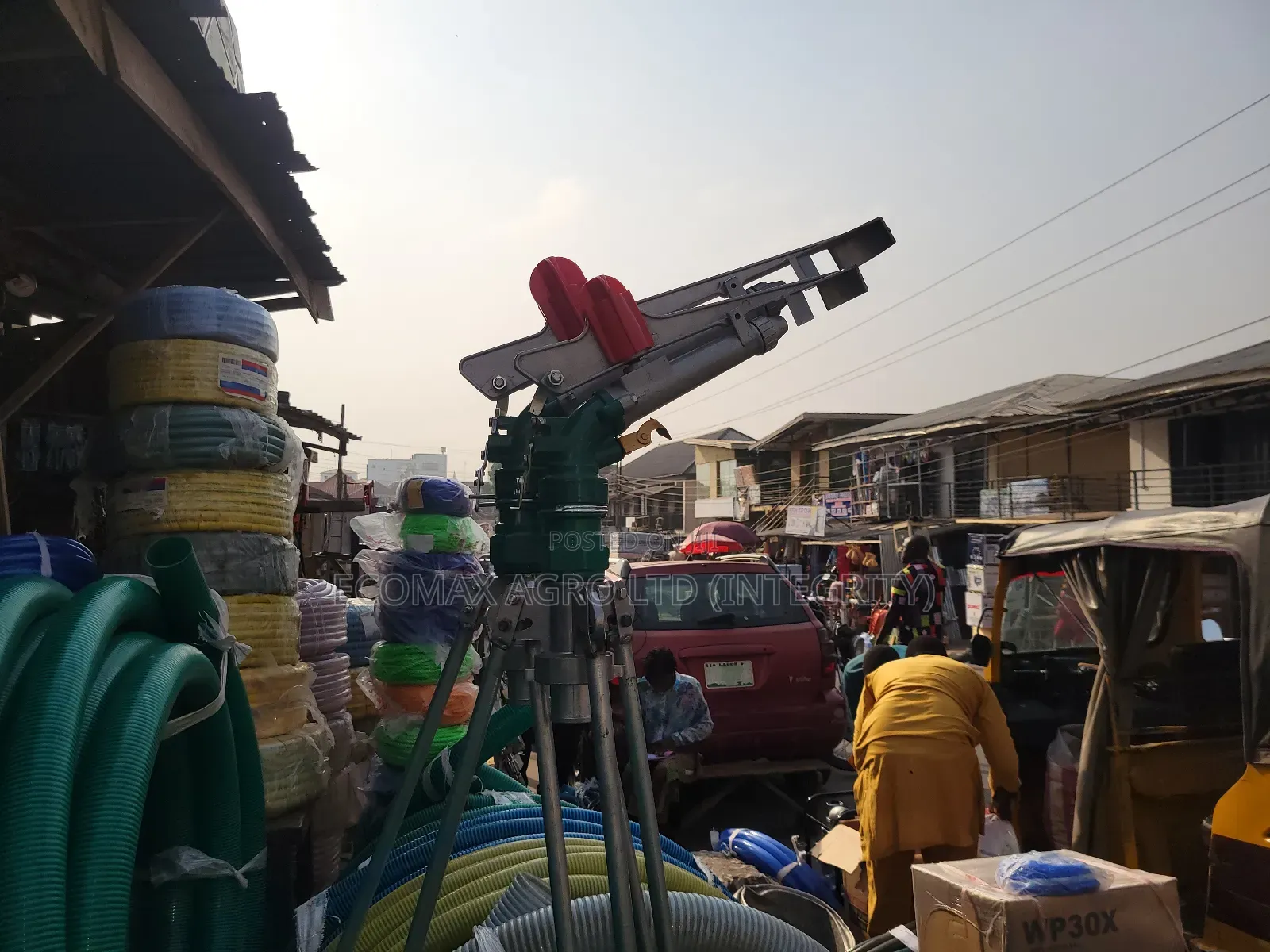 Rain Gun - Sprinkler - 50m Radius Rain Gun With Full Kits