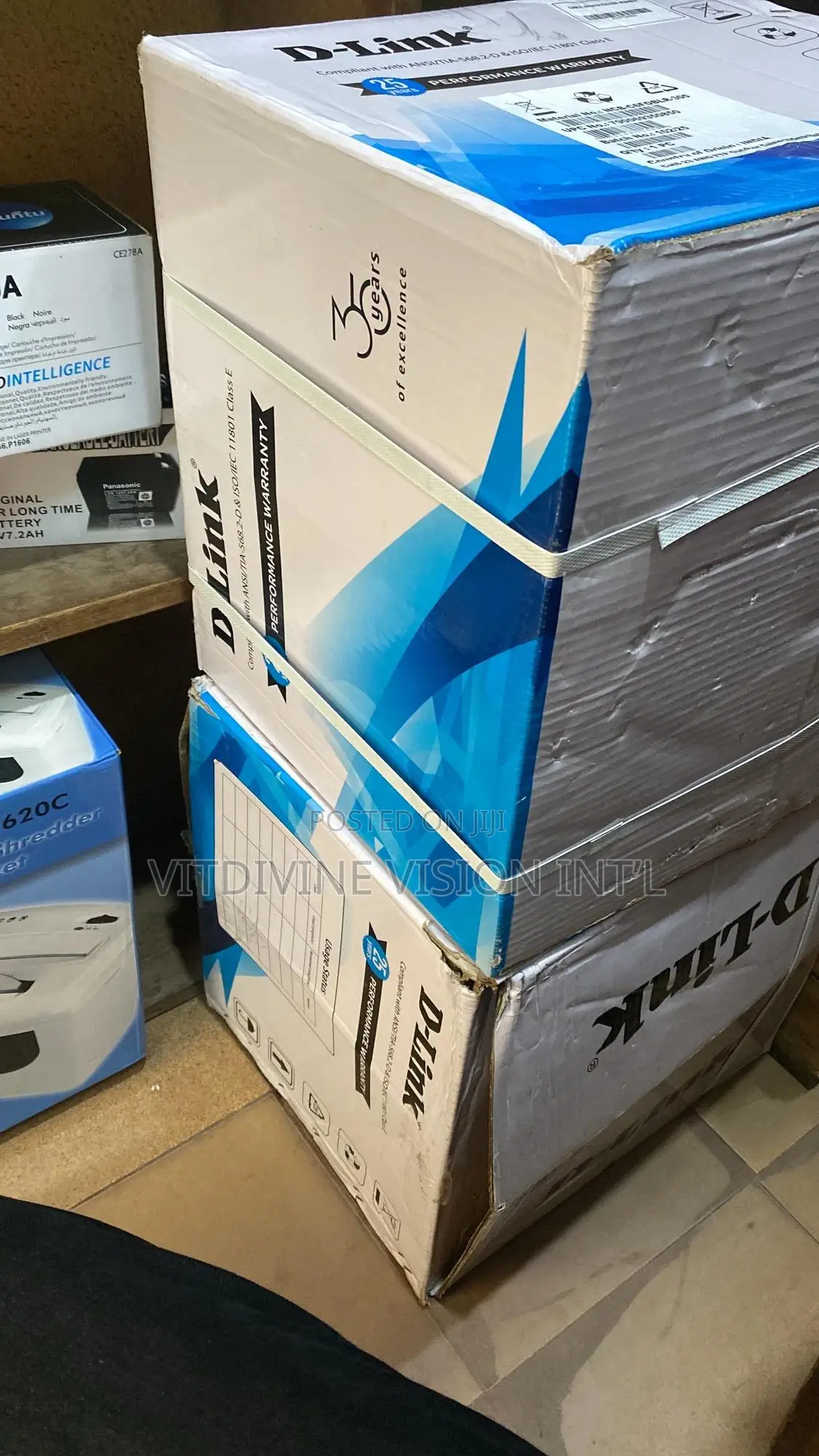 D-Link Cat6 FTP 23 Awg Pe, Outdoor Cable- 305m/Roll
