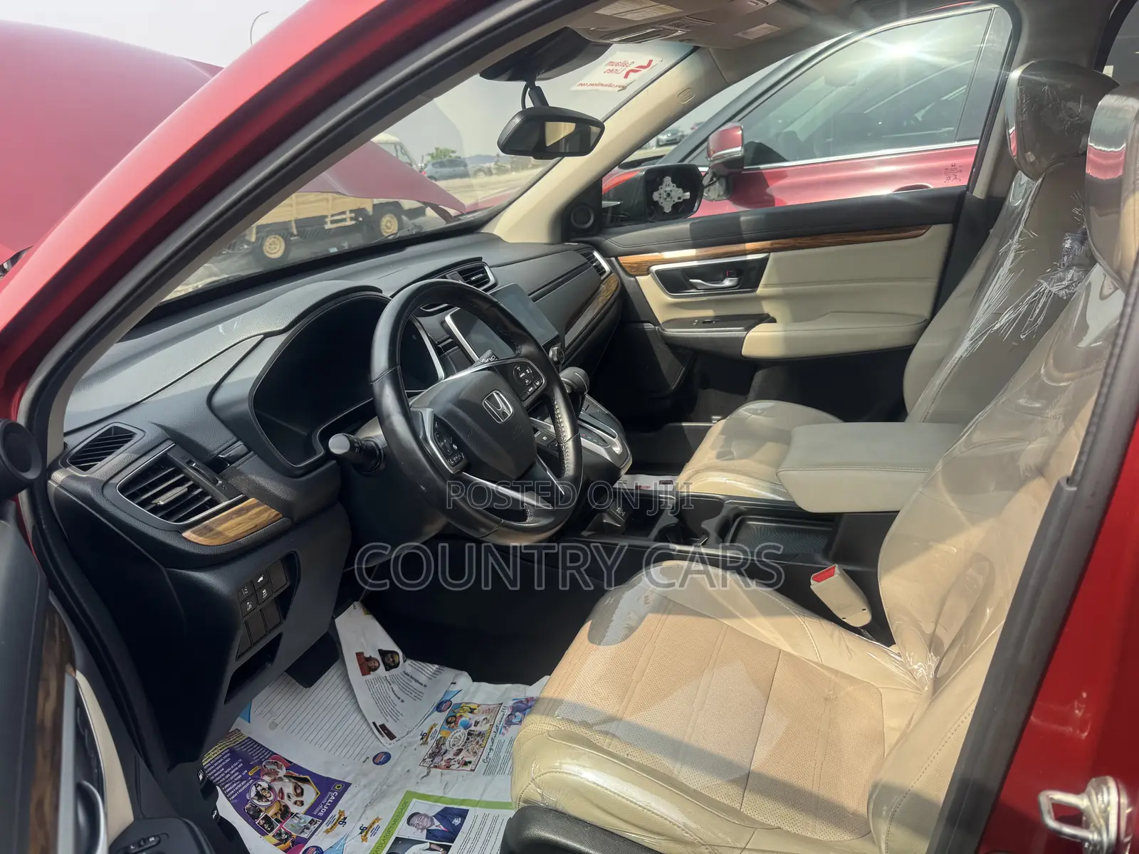 Honda CR-V Touring AWD 2018 Red