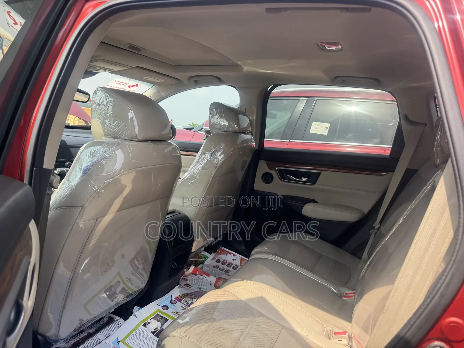 Honda CR-V Touring AWD 2018 Red