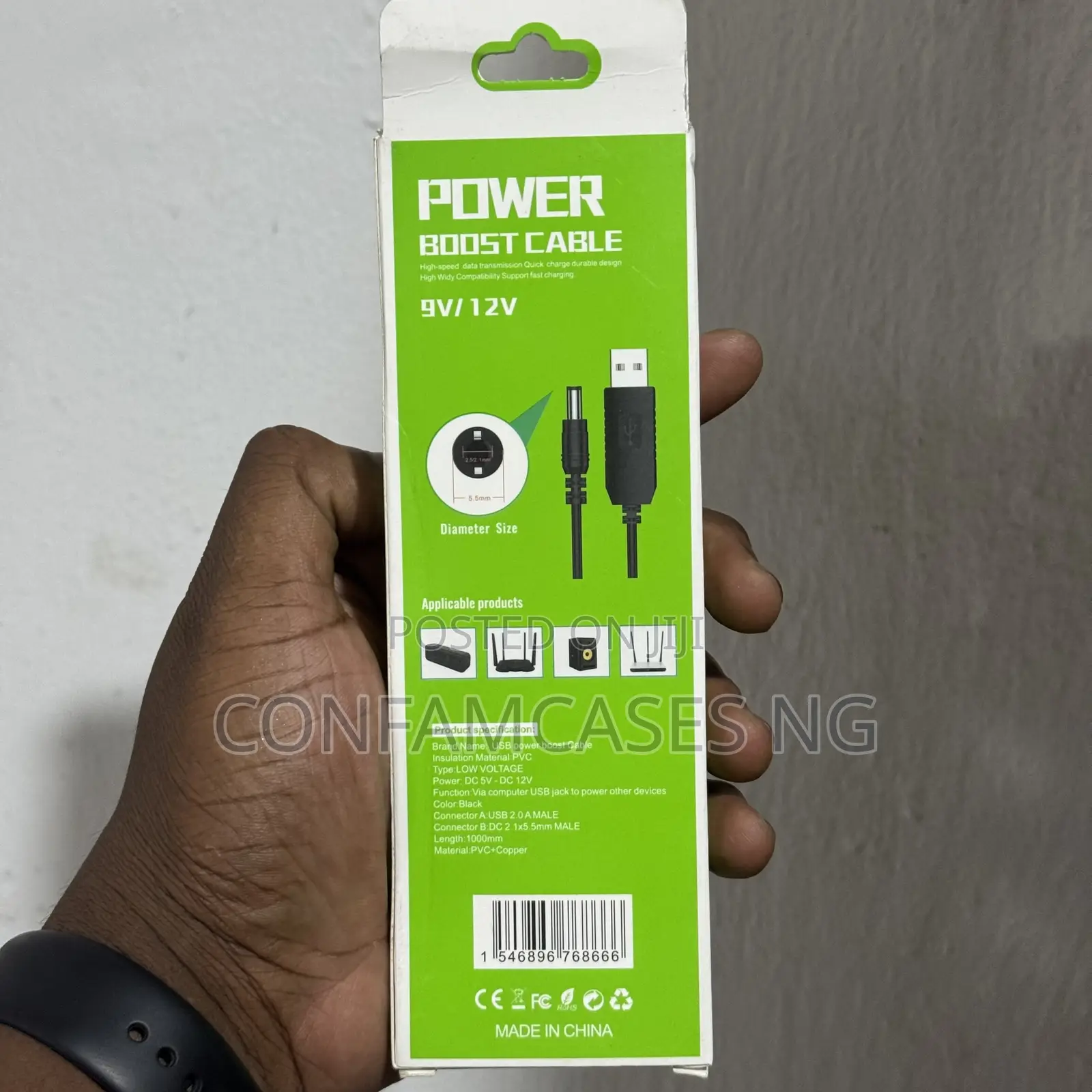 Power Usb to Dc Cable Wifi to Router Powerbank Cord
