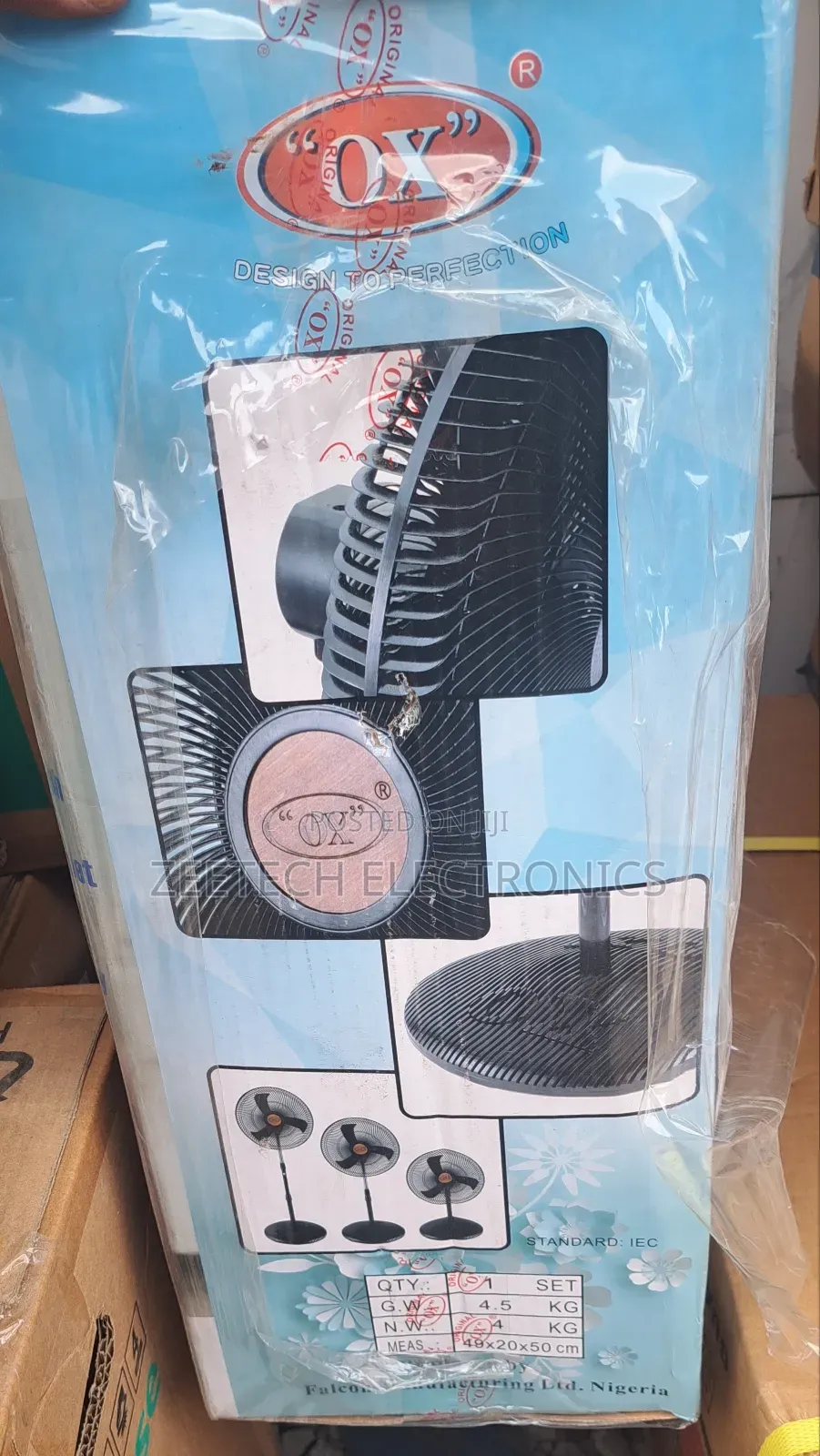 Ox Plus 18" Standing Fan