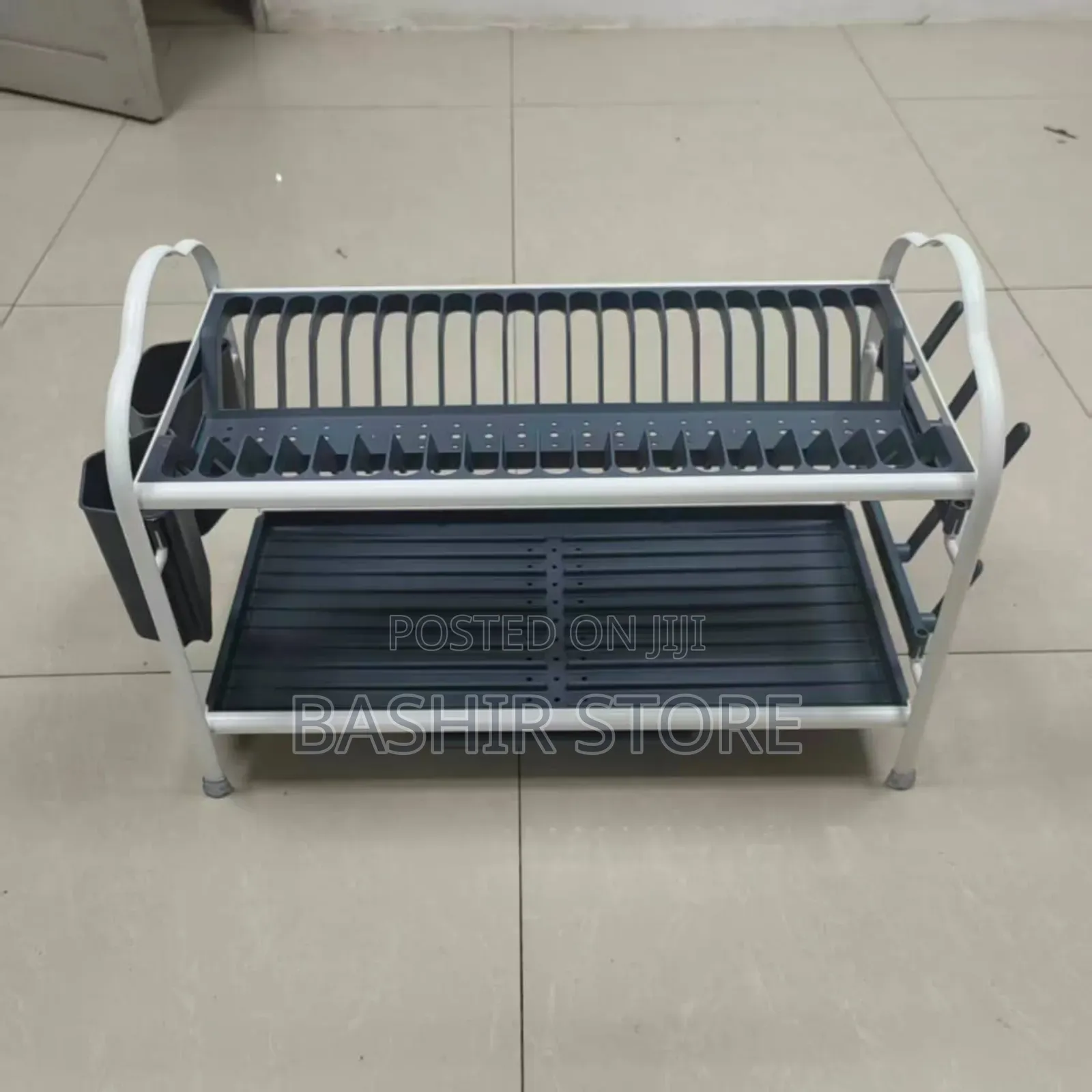 Two-Tier Dish Drying Rack or Dish Drainer.
