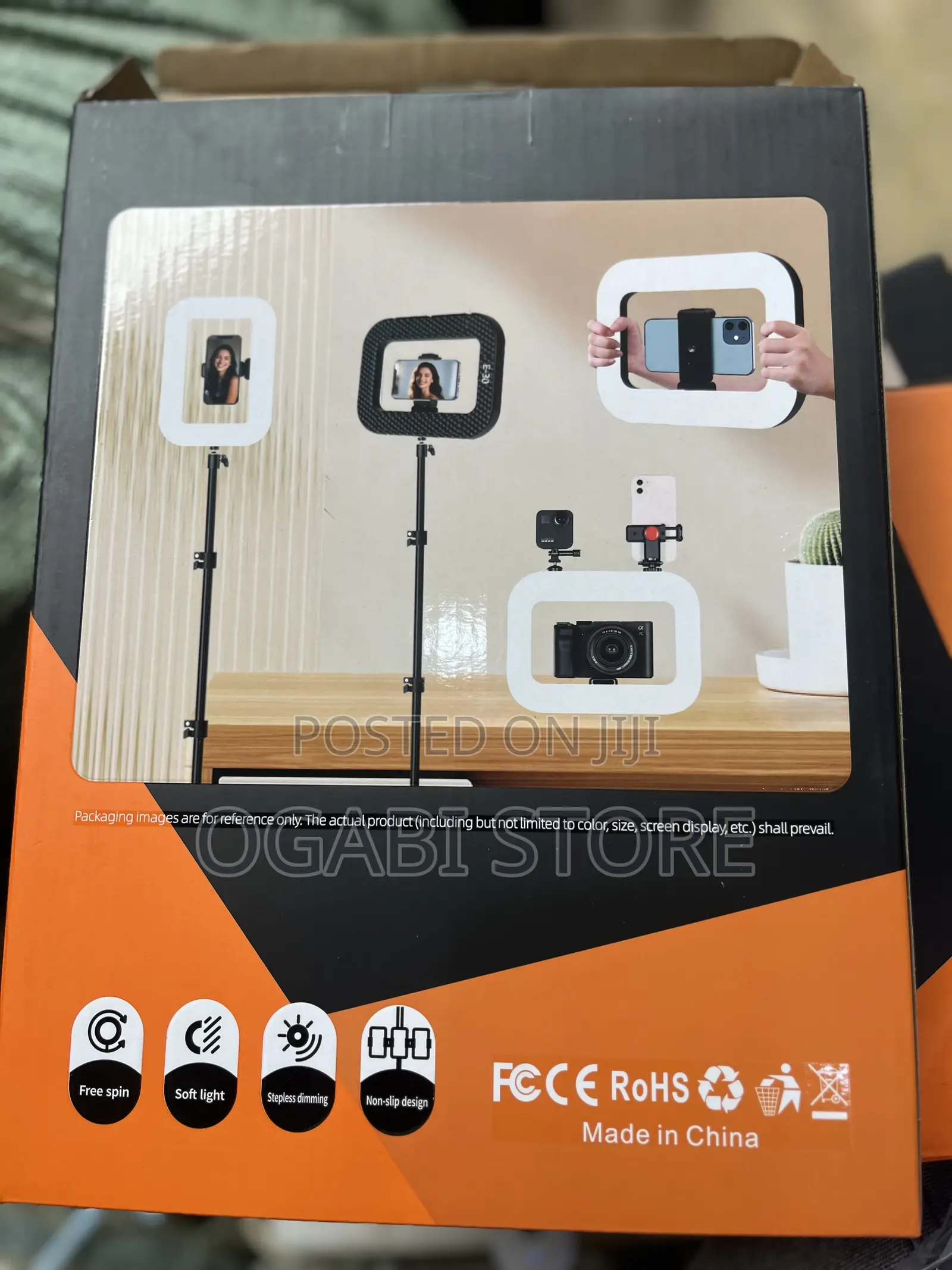 E-30 Mobile Phone Camera Light With Stand