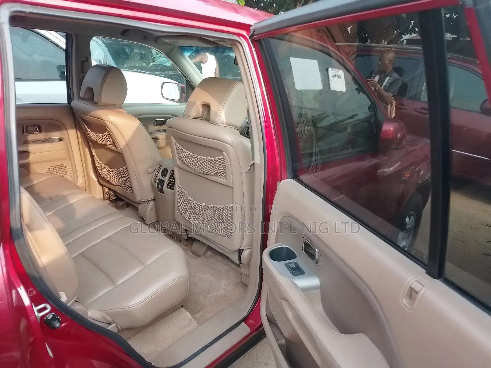 Honda Pilot EX-L 4x4 (3.5L 6cyl 5A) 2007 Red
