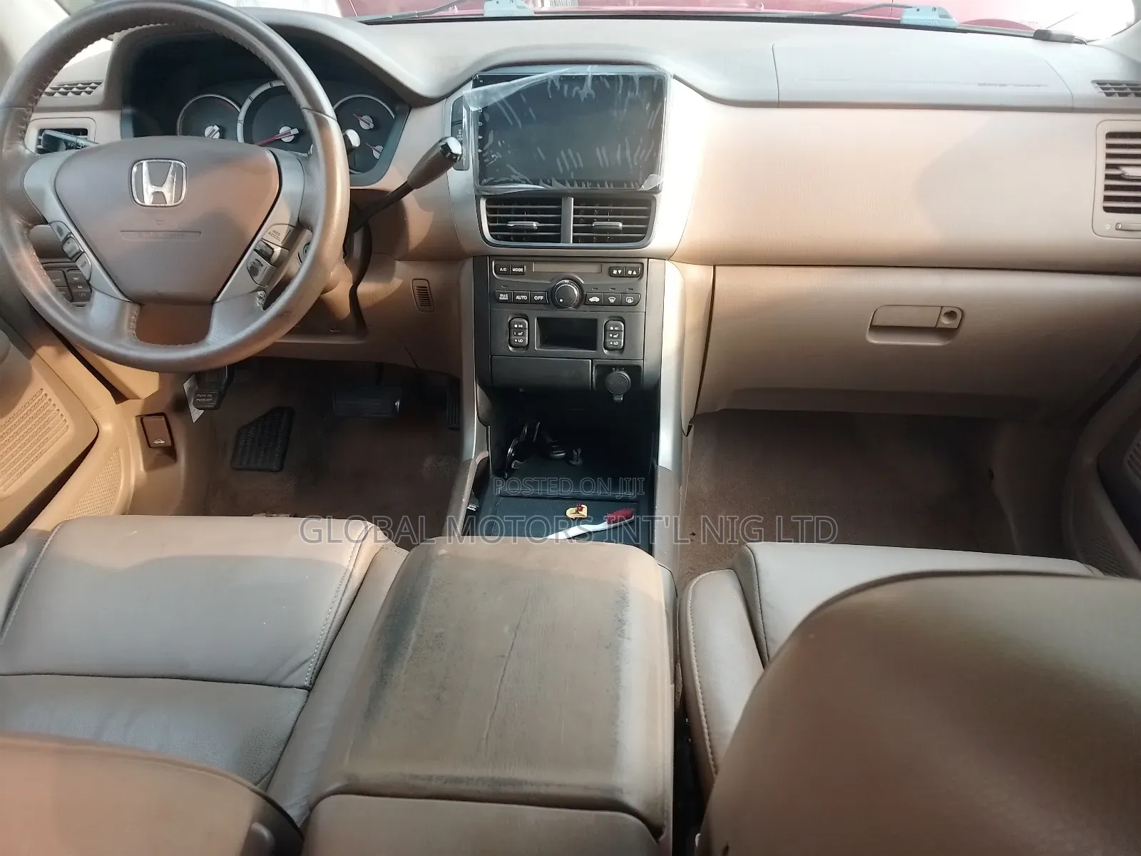 Honda Pilot EX-L 4x4 (3.5L 6cyl 5A) 2007 Red