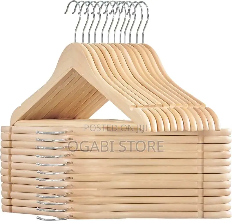 Wooden Cloth Hangers (Pack of 10)
