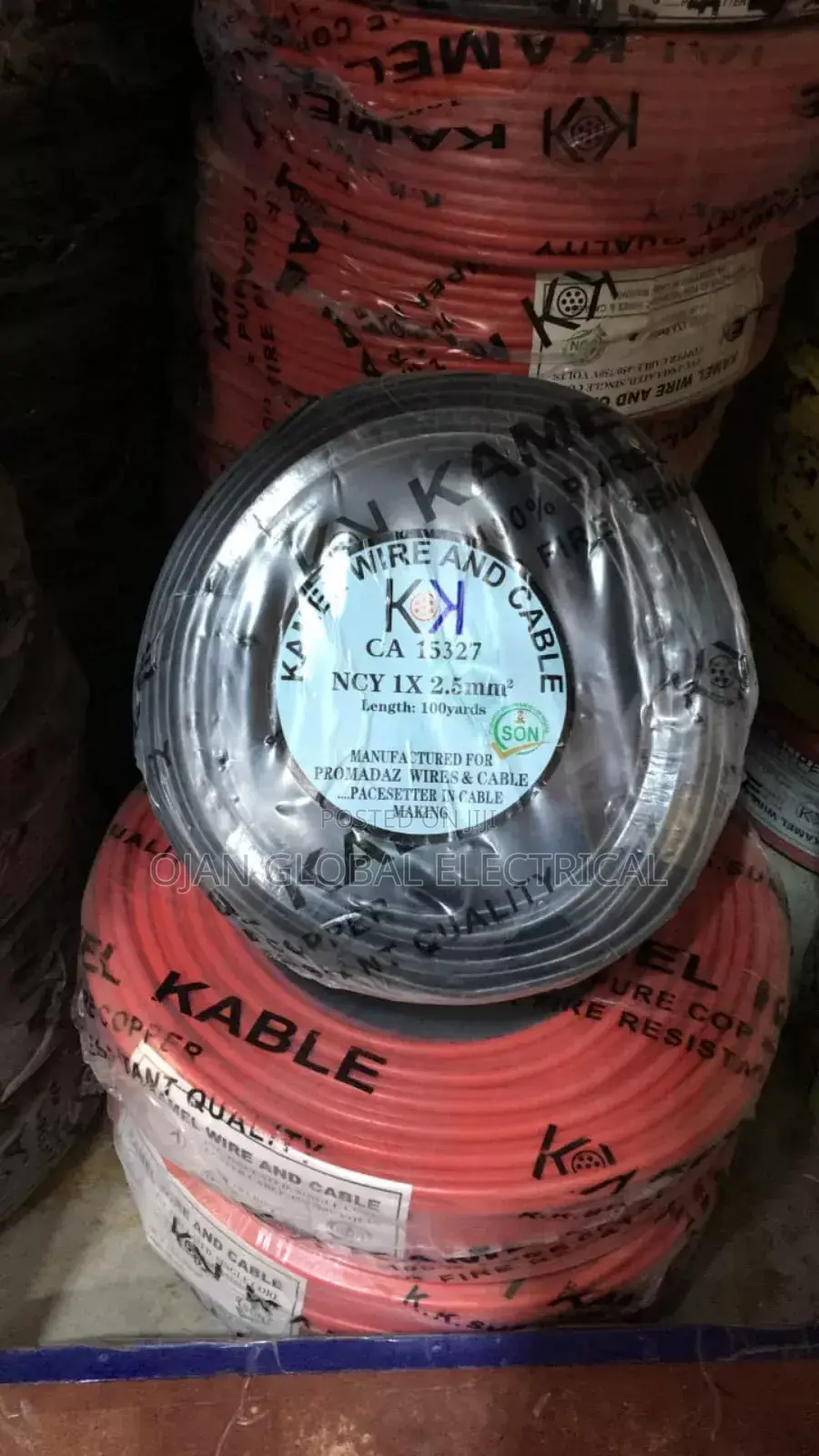 Kamel Cable, 2.5mm Single Core Wire