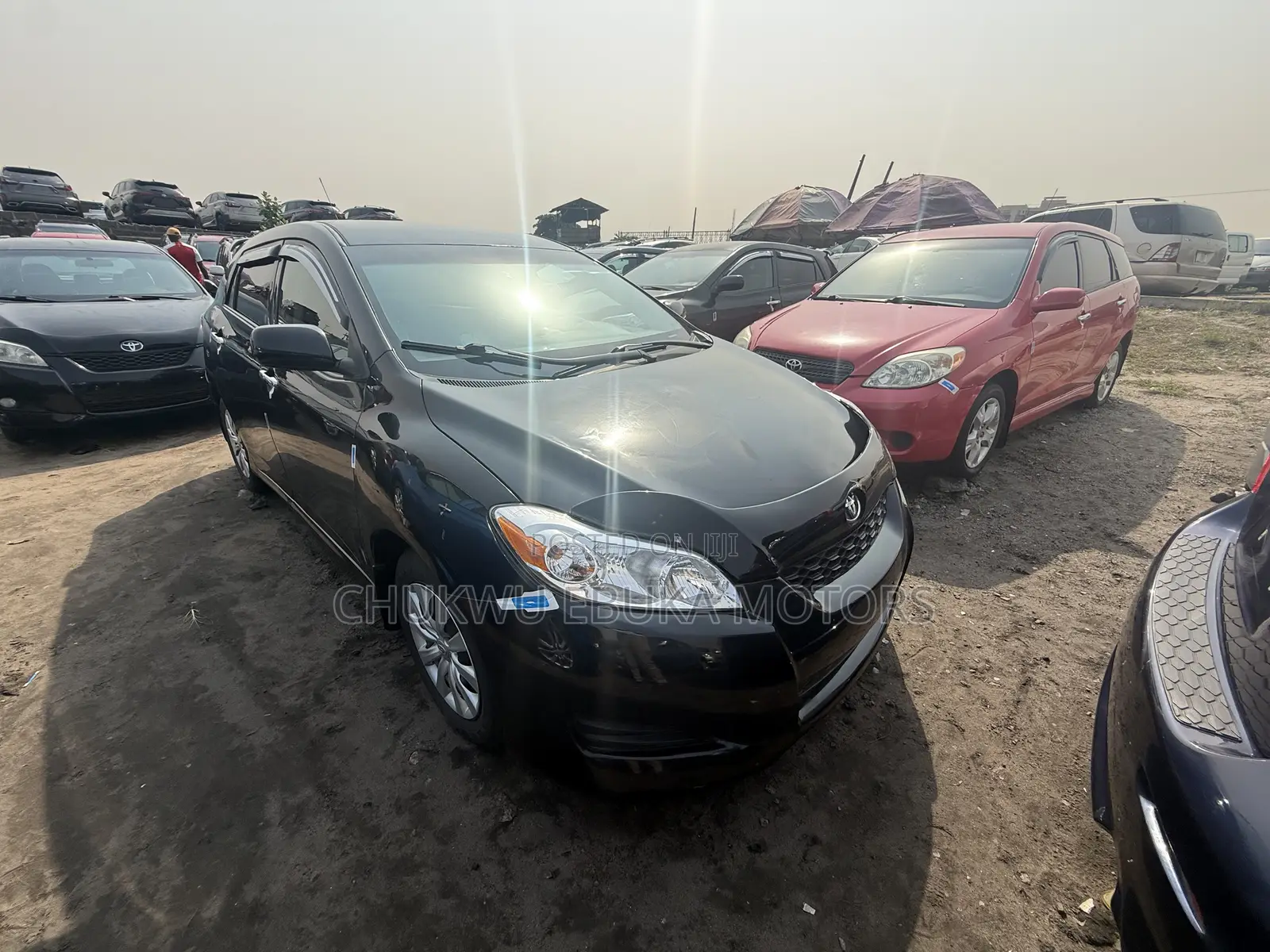 Toyota Matrix S Hatchback AWD (2.4L 4cyl 4A) 2010 Black