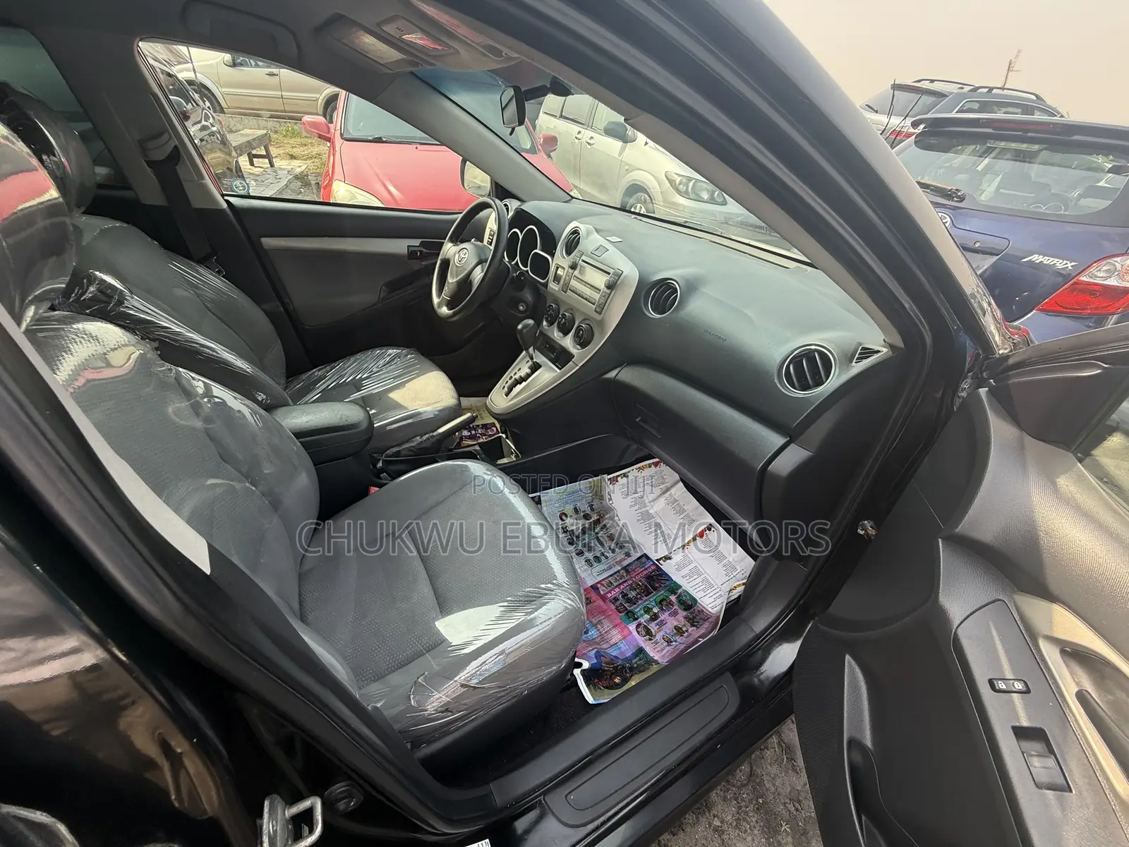 Toyota Matrix S Hatchback AWD (2.4L 4cyl 4A) 2010 Black