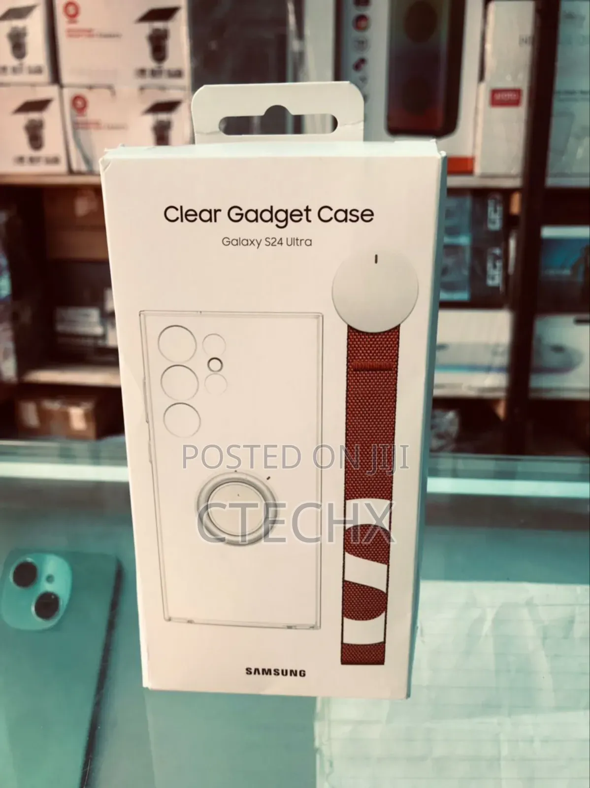 Samsung Galaxy Official S24 Ultra Clear Gadget Case, Transparent