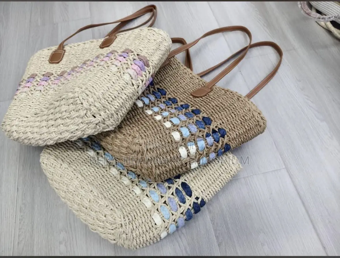 Stylish Handmade Straw Tote Bags | Durable Trendy