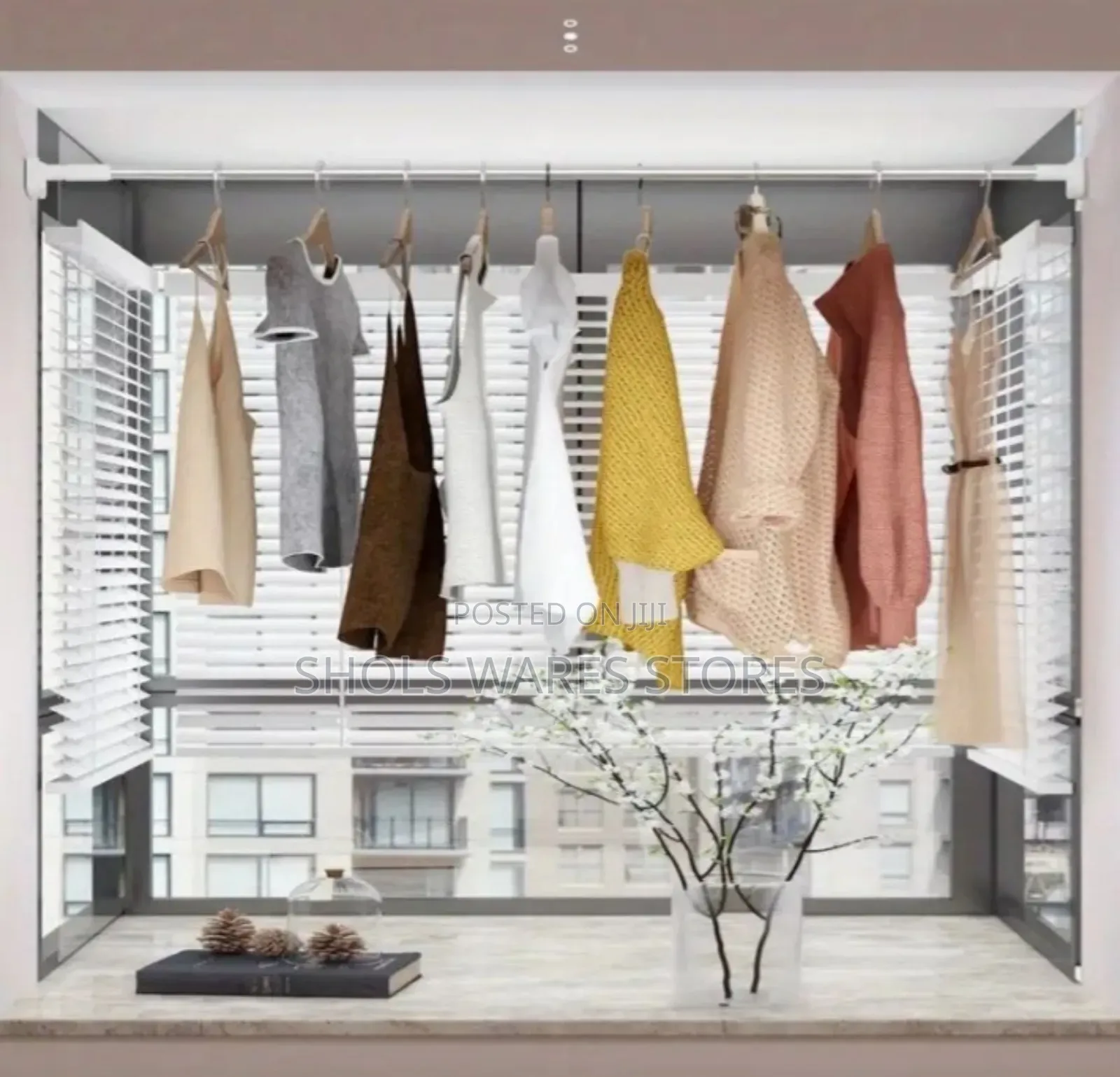 Adjustable Shower Curtain Rod (Size 70-- 120cm) ( Size 150--280cm)
