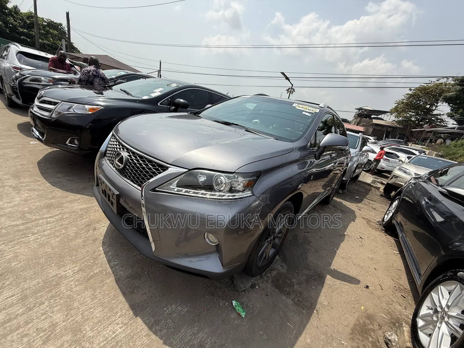 Lexus RX 350 F SPORT AWD 2013 Gray