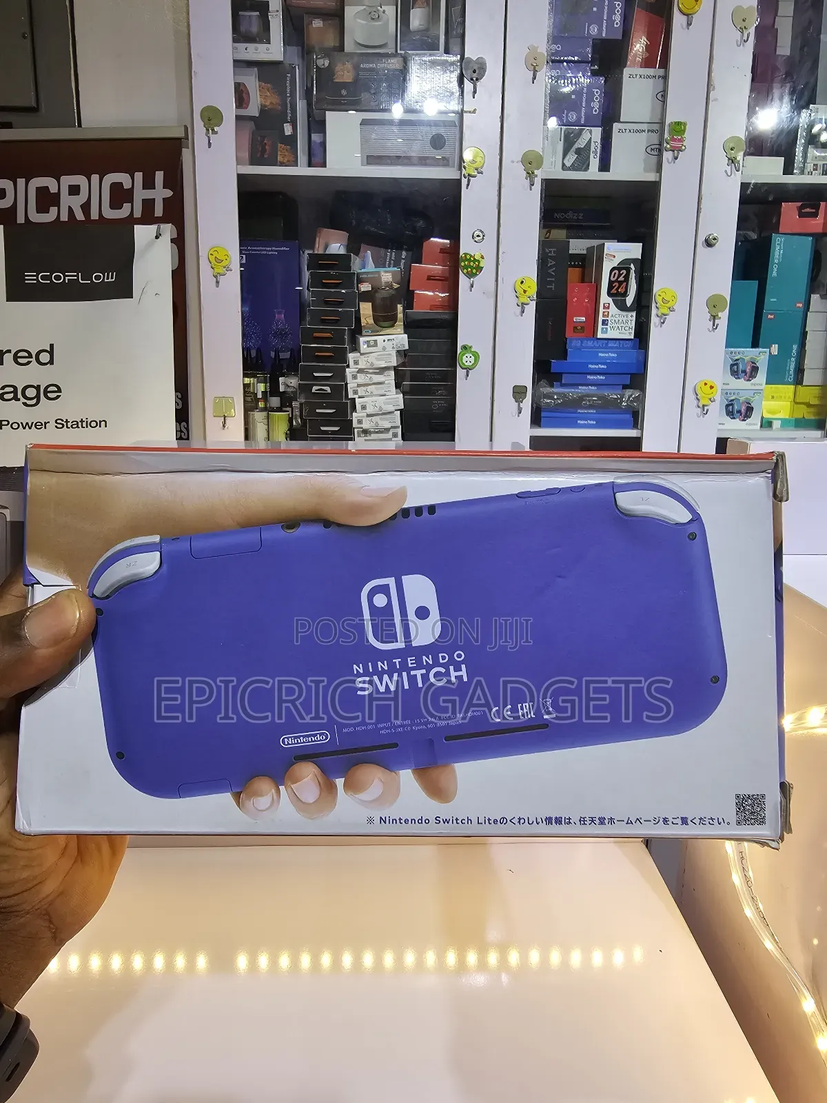 Nintendo Switch Lite Handheld Gaming Console – Portable Gaming