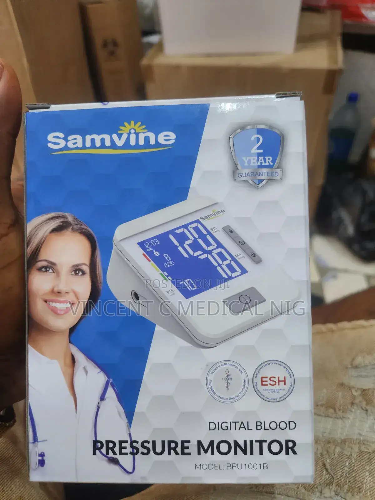 Samvine Digital Blood Pressure Monitor