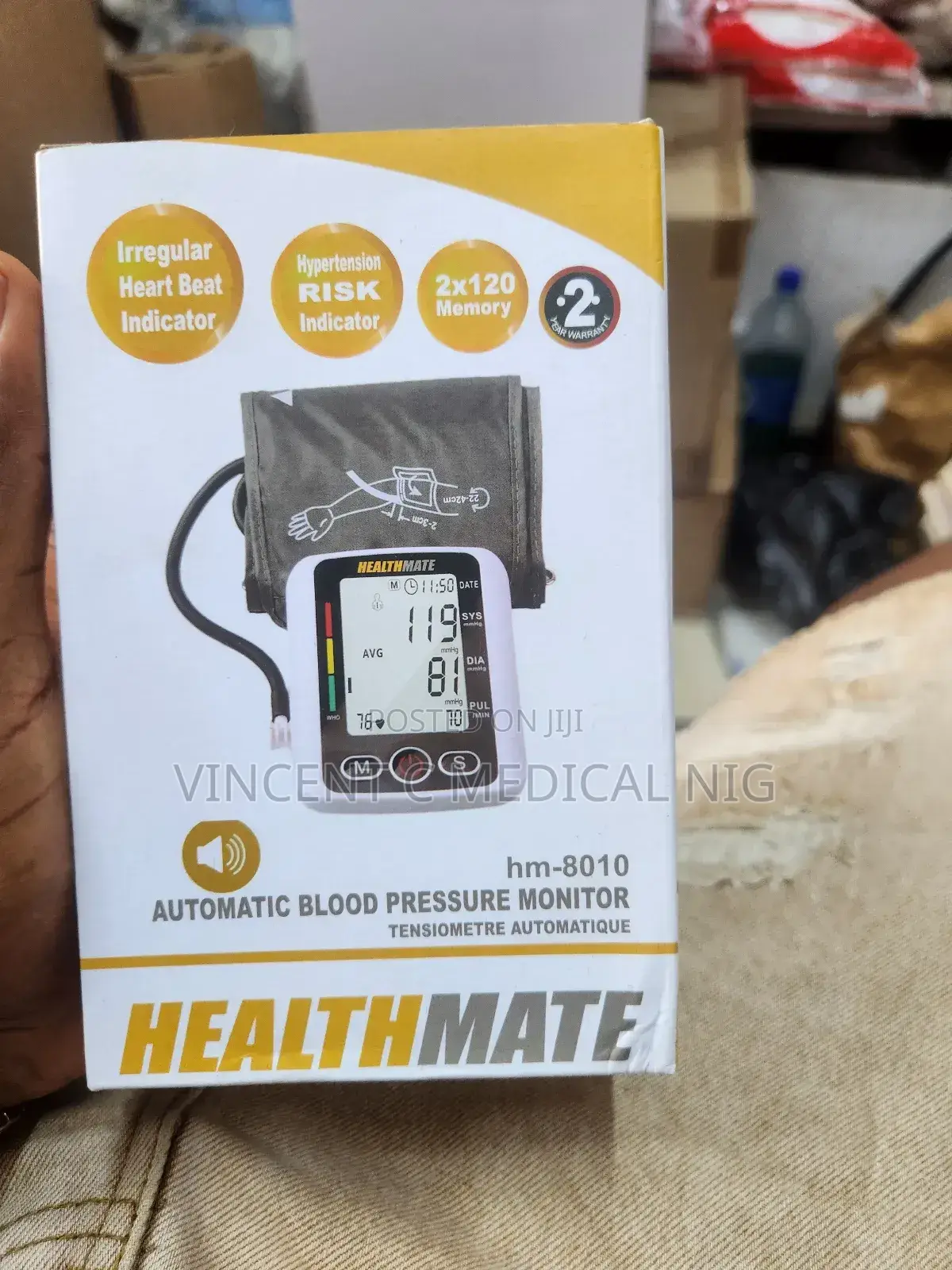 Healthmate Blood Pressure Monitor