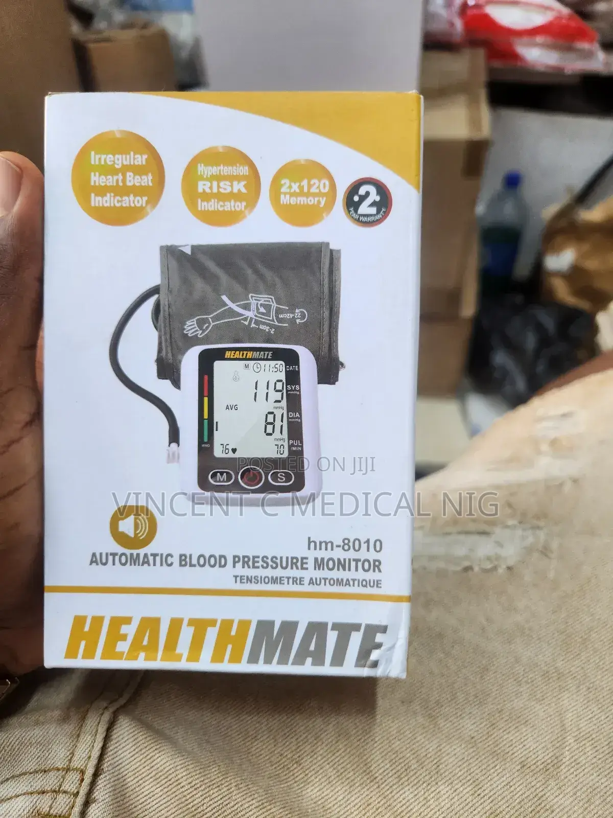 Healthmate Blood Pressure Monitor