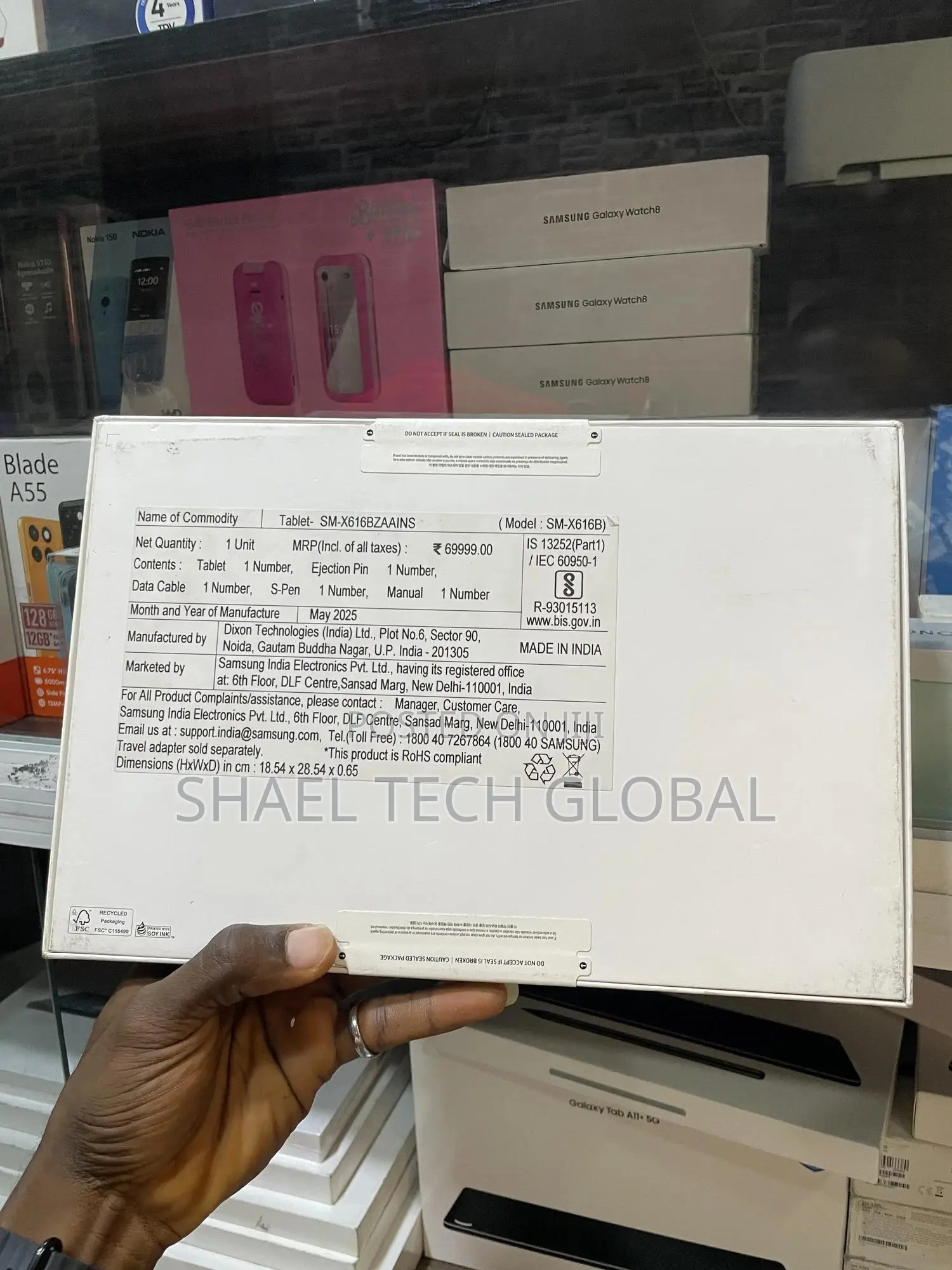New Samsung Galaxy Tab S9 FE+ 128 GB