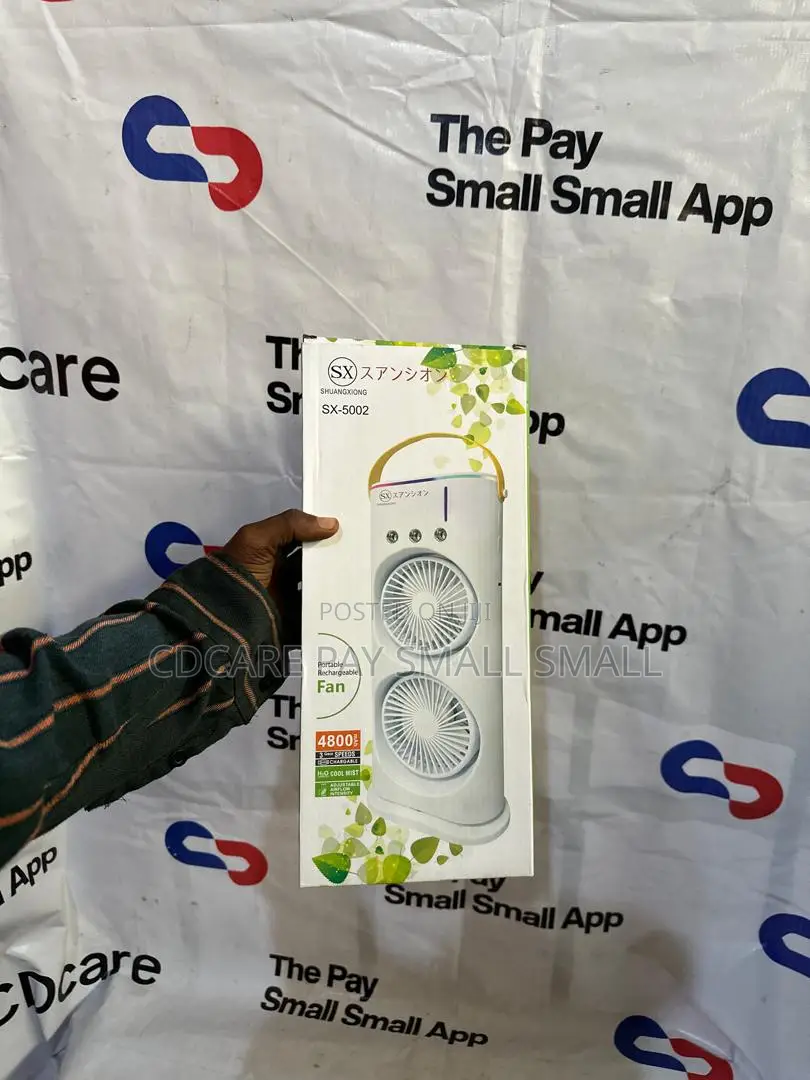 Pay Small Small Sx Rechargeable Mist Fan On Cdcare.App